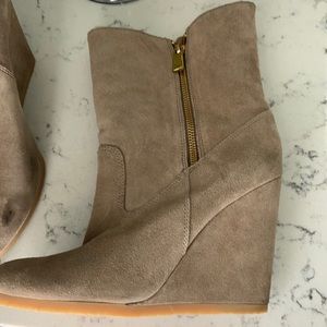 Coach wool lined boots